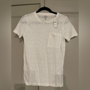 J.Crew linen tee